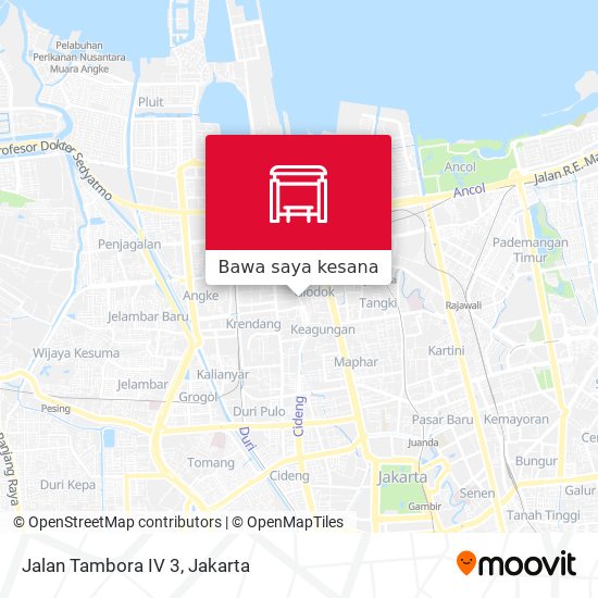 Peta Jalan Tambora IV 3