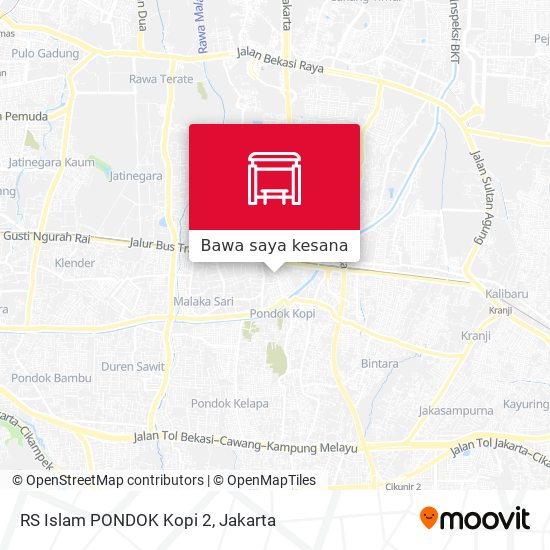 Peta RS Islam PONDOK Kopi 2