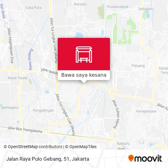 Peta Jalan Raya Pulo Gebang, 51