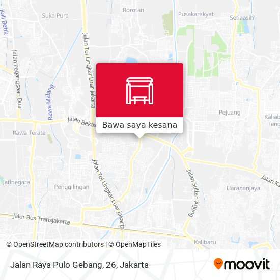 Peta Jalan Raya Pulo Gebang, 26