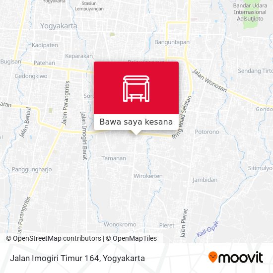 Peta Jalan Imogiri Timur 164