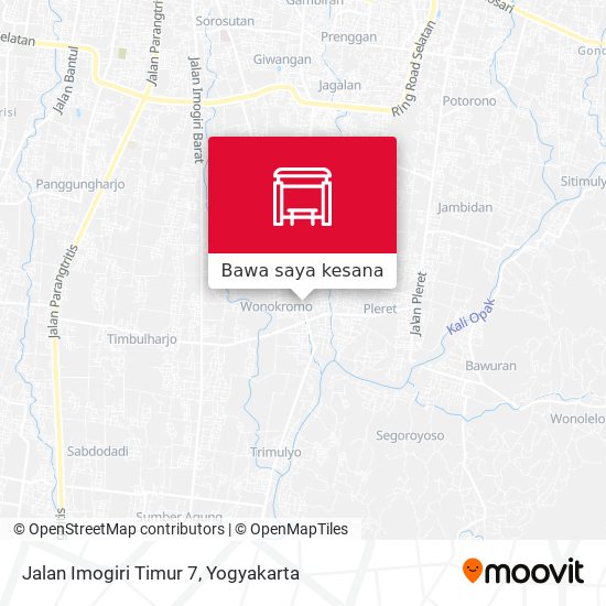 Peta Jalan Imogiri Timur 7