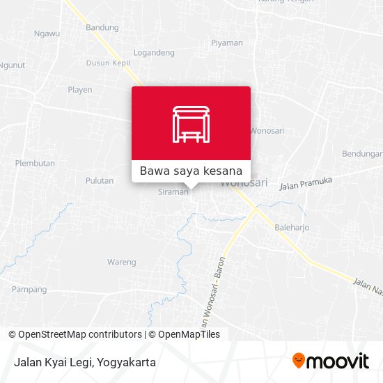 Peta Jalan Kyai Legi