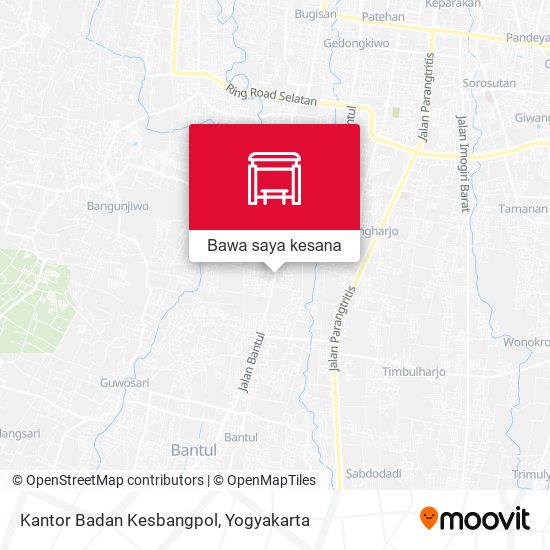 Peta Kantor Badan Kesbangpol