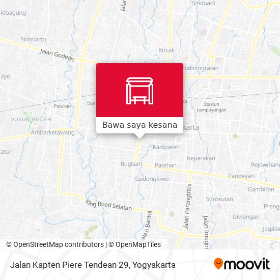 Peta Jalan Kapten Piere Tendean 29