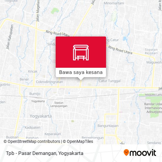 Peta Tpb - Pasar Demangan