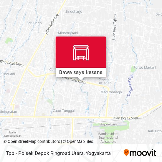 Peta Tpb - Polsek Depok Ringroad Utara