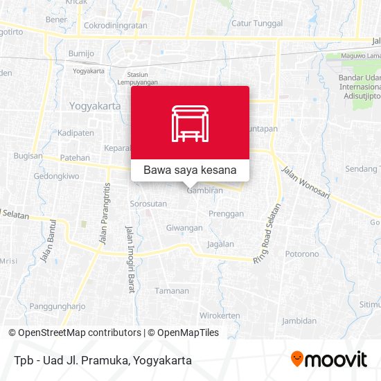 Peta Tpb - Uad Jl. Pramuka