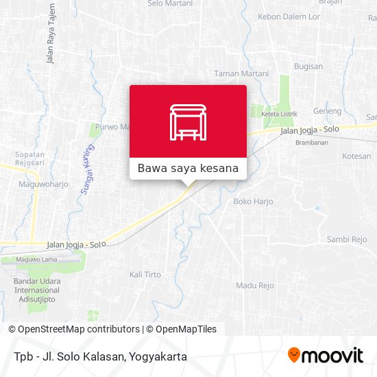 Peta Tpb - Jl. Solo Kalasan