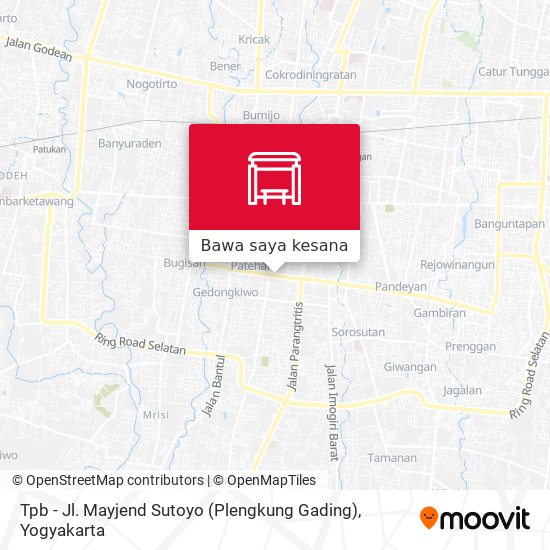 Peta Tpb - Jl. Mayjend Sutoyo (Plengkung Gading)