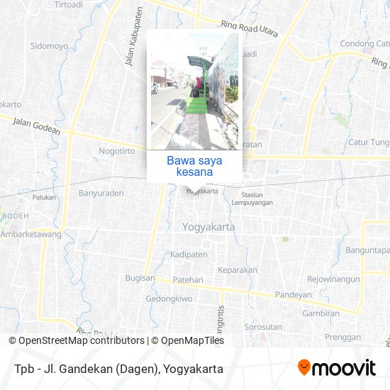 Peta Tpb - Jl. Gandekan (Dagen)