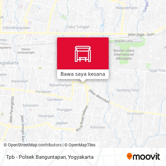 Peta Tpb - Polsek Banguntapan