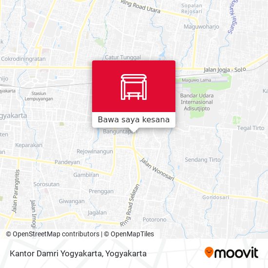 Peta Kantor Damri Yogyakarta