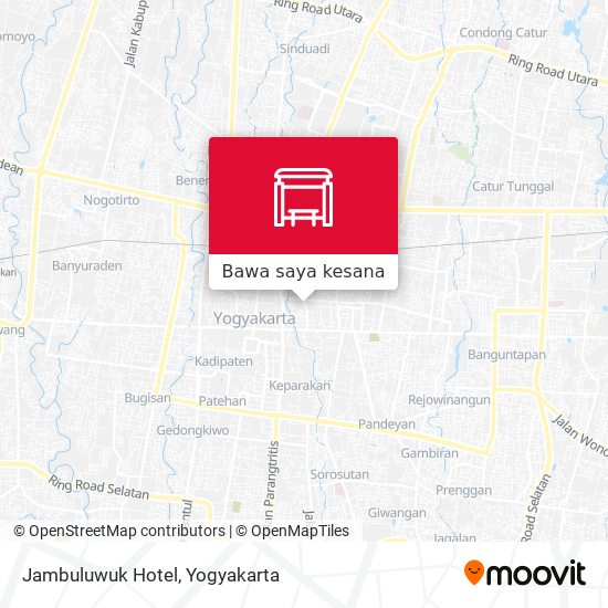 Peta Jambuluwuk Hotel