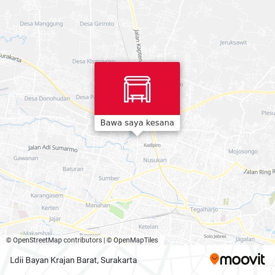 Peta Ldii Bayan Krajan Barat