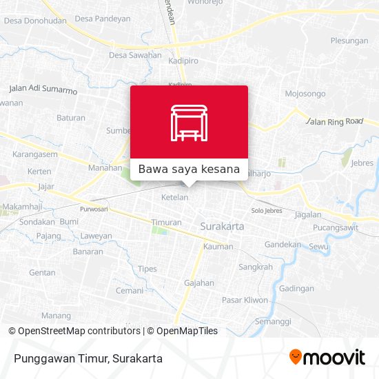 Peta Punggawan Timur