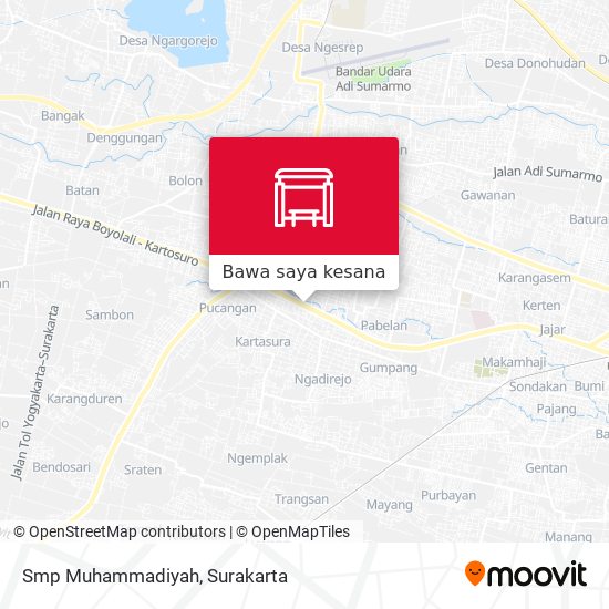 Peta Smp Muhammadiyah