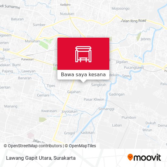 Peta Lawang Gapit Utara