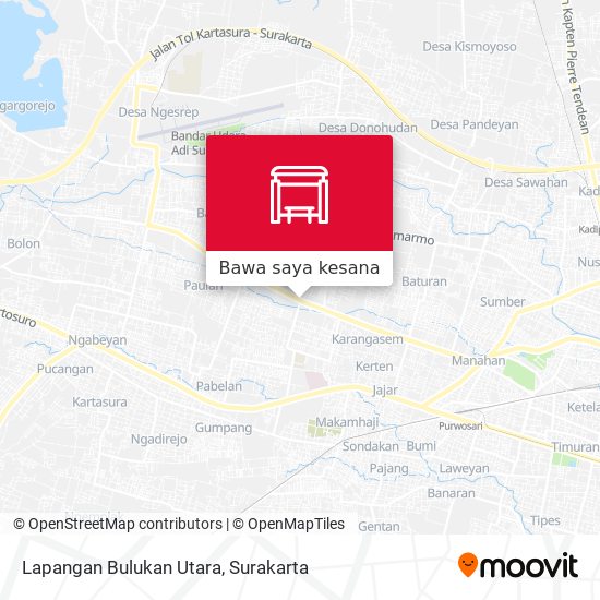 Peta Lapangan Bulukan Utara