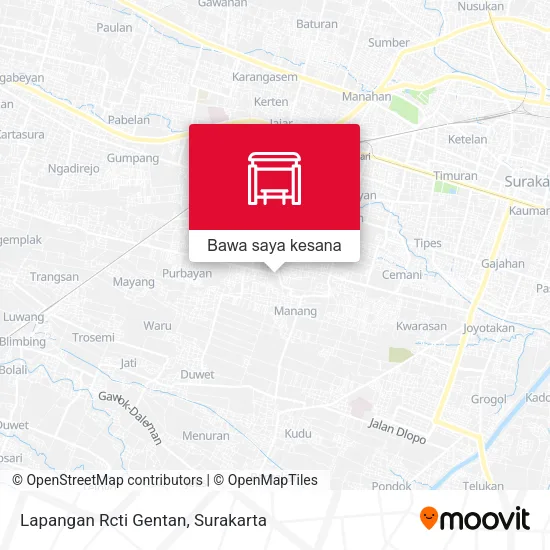 Peta Lapangan Rcti Gentan
