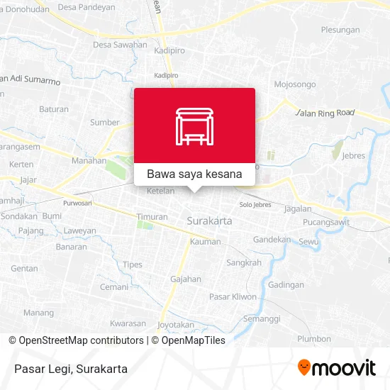 Peta Pasar Legi