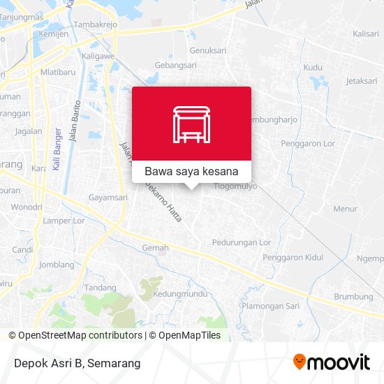 Peta Depok Asri B