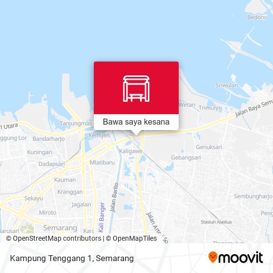 Peta Kampung Tenggang 1