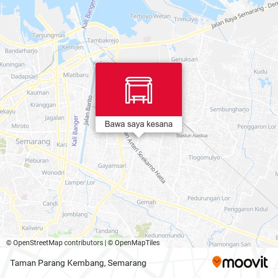 Peta Taman Parang Kembang