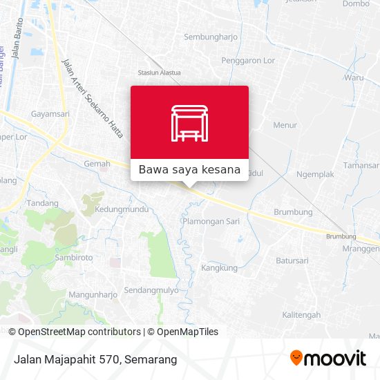 Peta Jalan Majapahit 570