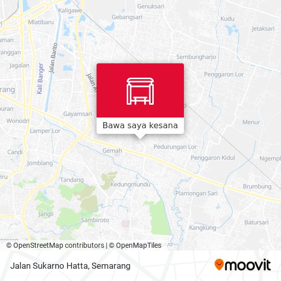 Peta Jalan Sukarno Hatta