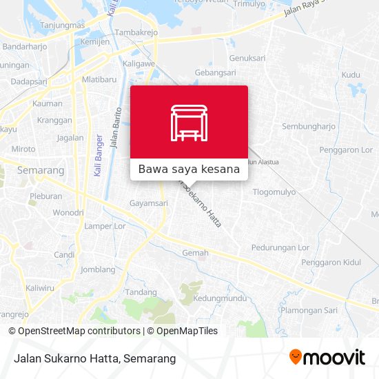 Peta Jalan Sukarno Hatta