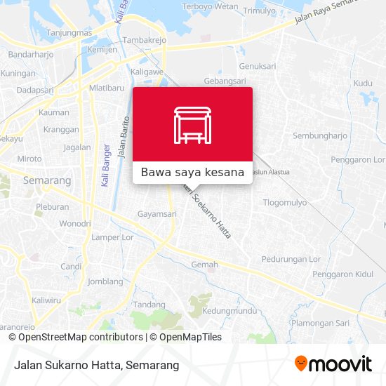 Peta Jalan Sukarno Hatta