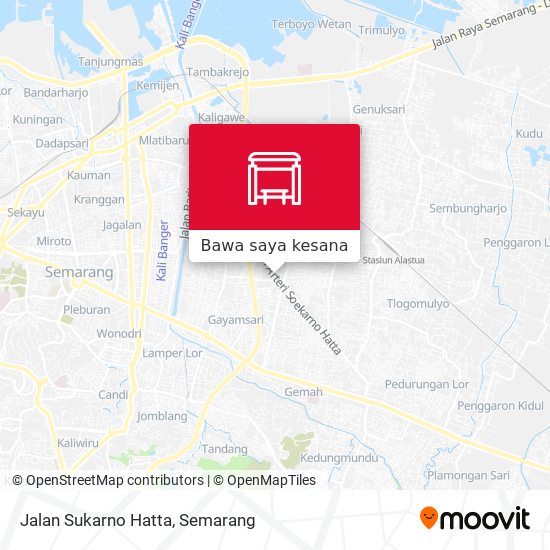 Peta Jalan Sukarno Hatta