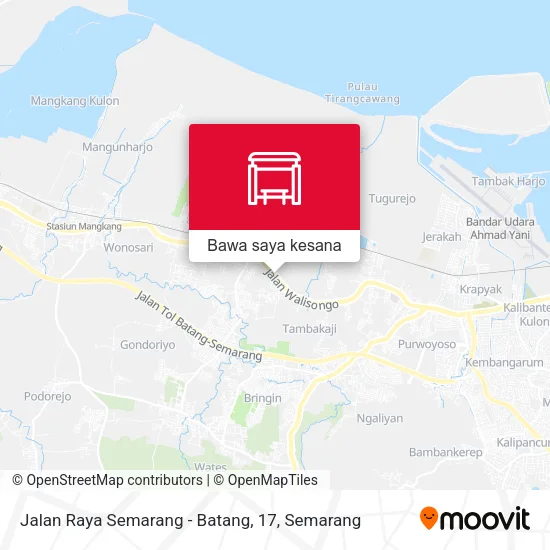 Peta Jalan Raya Semarang - Batang, 17