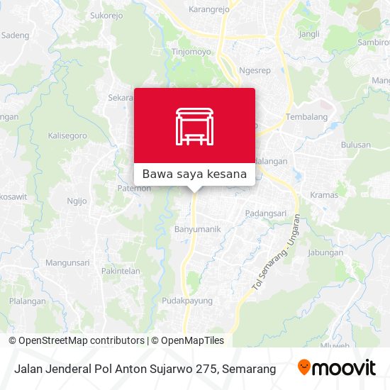 Peta Jalan Jenderal Pol Anton Sujarwo 275