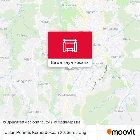 Peta Jalan Perintis Kemerdekaan 20