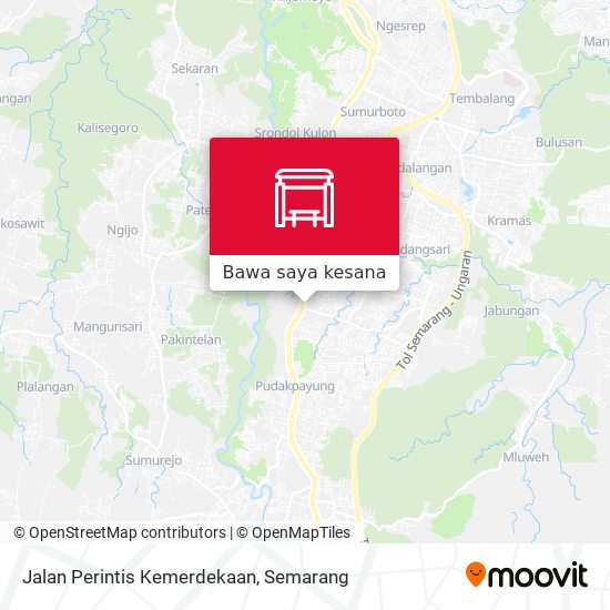 Peta Jalan Perintis Kemerdekaan