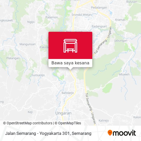 Peta Jalan Semarang - Yogyakarta 301