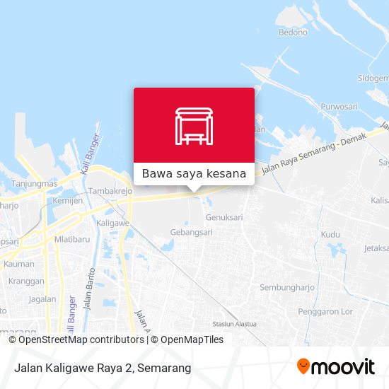 Peta Jalan Kaligawe Raya 2