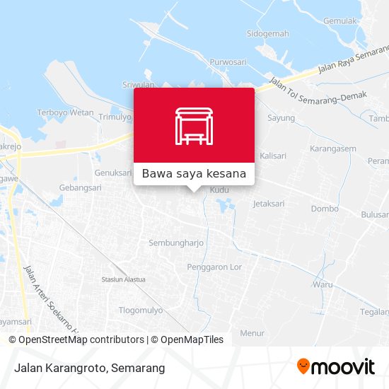 Peta Jalan Karangroto