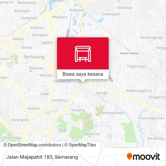 Peta Jalan Majapahit 183