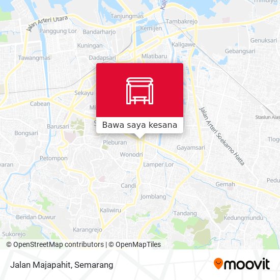 Peta Jalan Majapahit