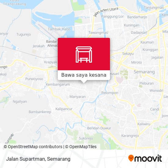 Peta Jalan Supartman