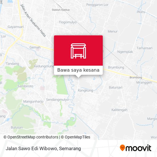 Peta Jalan Sawo Edi Wibowo