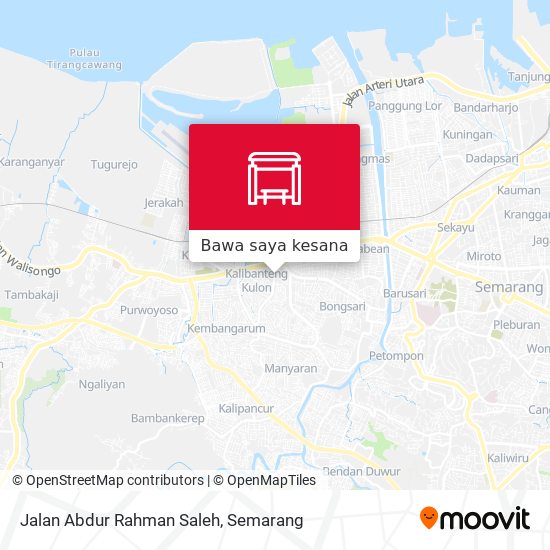 Peta Jalan Abdur Rahman Saleh