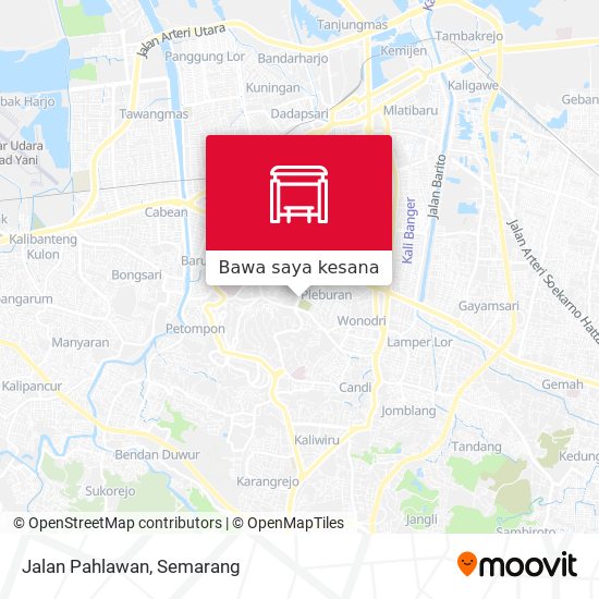 Peta Jalan Pahlawan