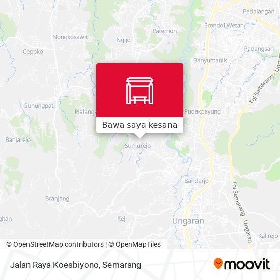 Peta Jalan Raya Koesbiyono