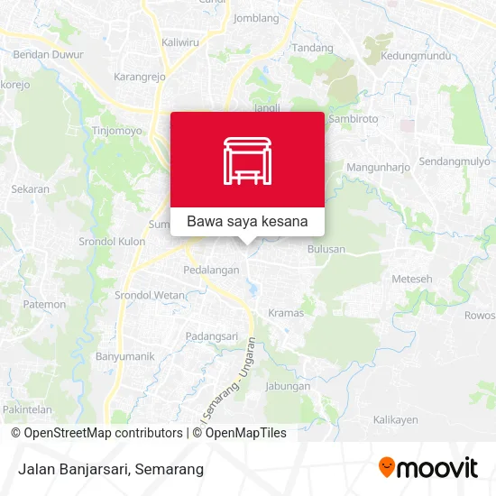 Peta Jalan Banjarsari