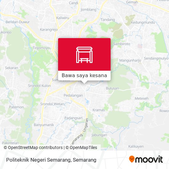 Peta Politeknik Negeri Semarang