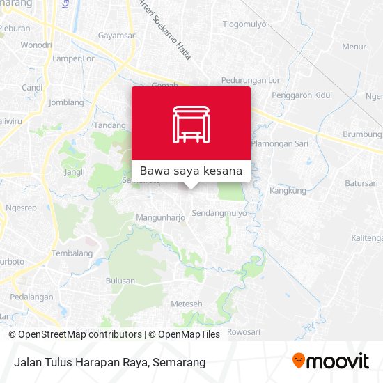 Peta Jalan Tulus Harapan Raya